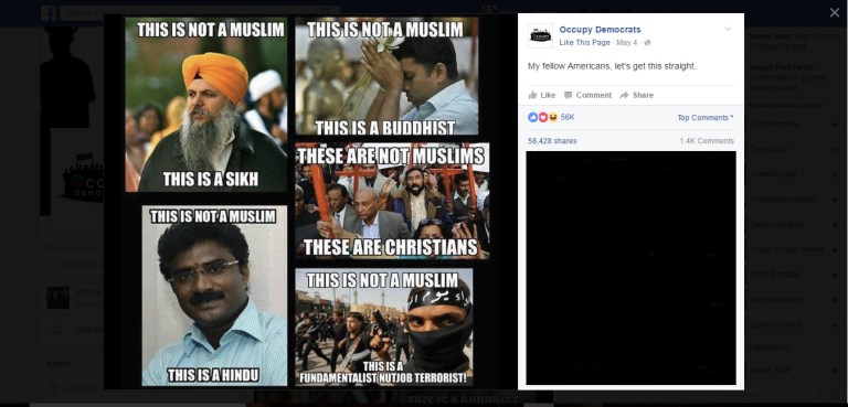 Occupy Democrats Social Engineering Photo